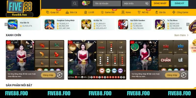 Một vài tựa game hấp dẫn nên trải nghiệm khi lựa chọn đánh bạc online 